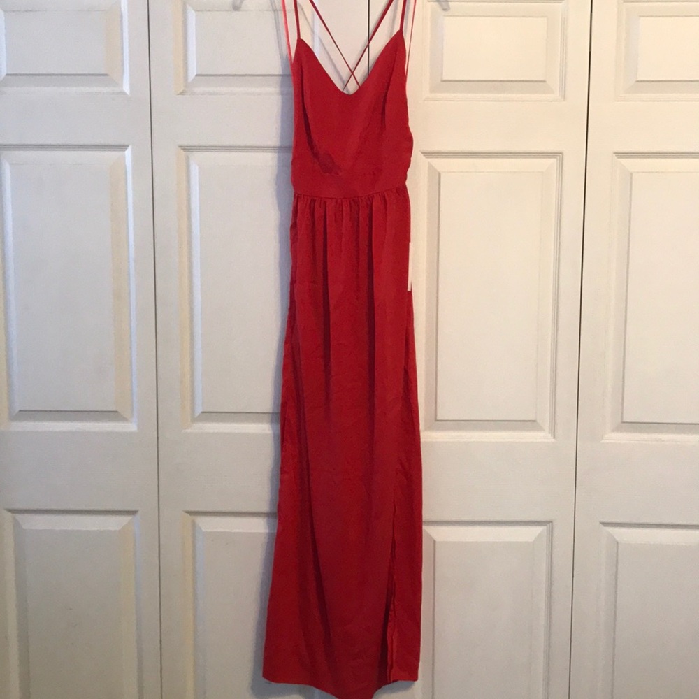 Red dress